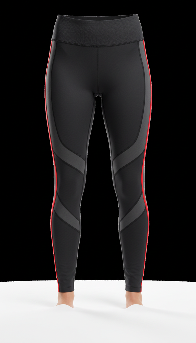 Compression Leggings with Precision Paneling