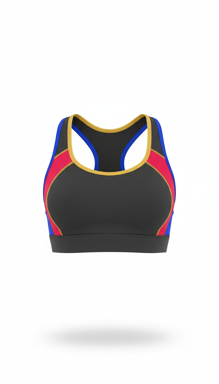 Studio gold performance sports bra
